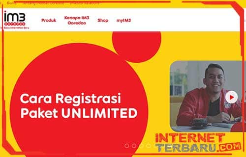 Cara Daftar Paket Unlimited Indosat Ooredoo Lewat Website Resmi