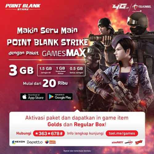 Harga Paket Gamesmax Telkomsel