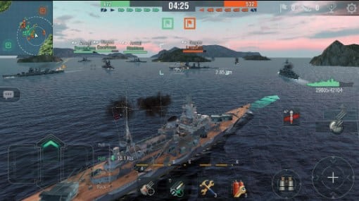 Fitur Battle Of Warship Mod APK